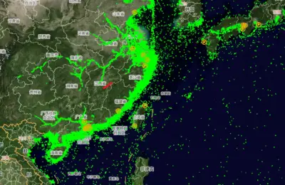 轮船,位置追踪,地图